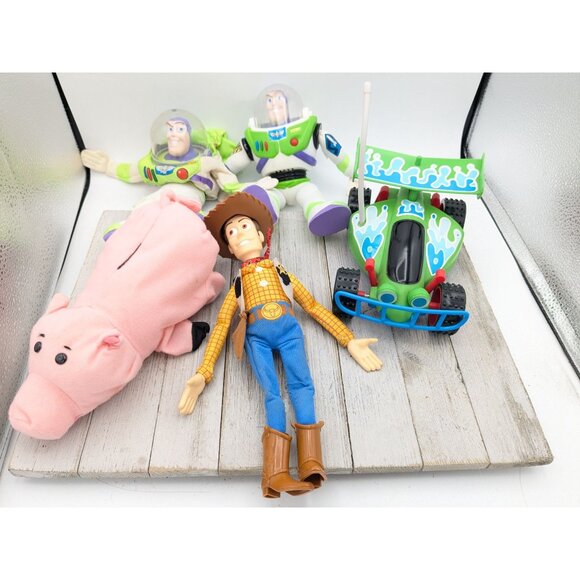 Disney Pixar Toy Story Burger King Hand Puppet Figures Set Of 5 - Picture 1 of 12
